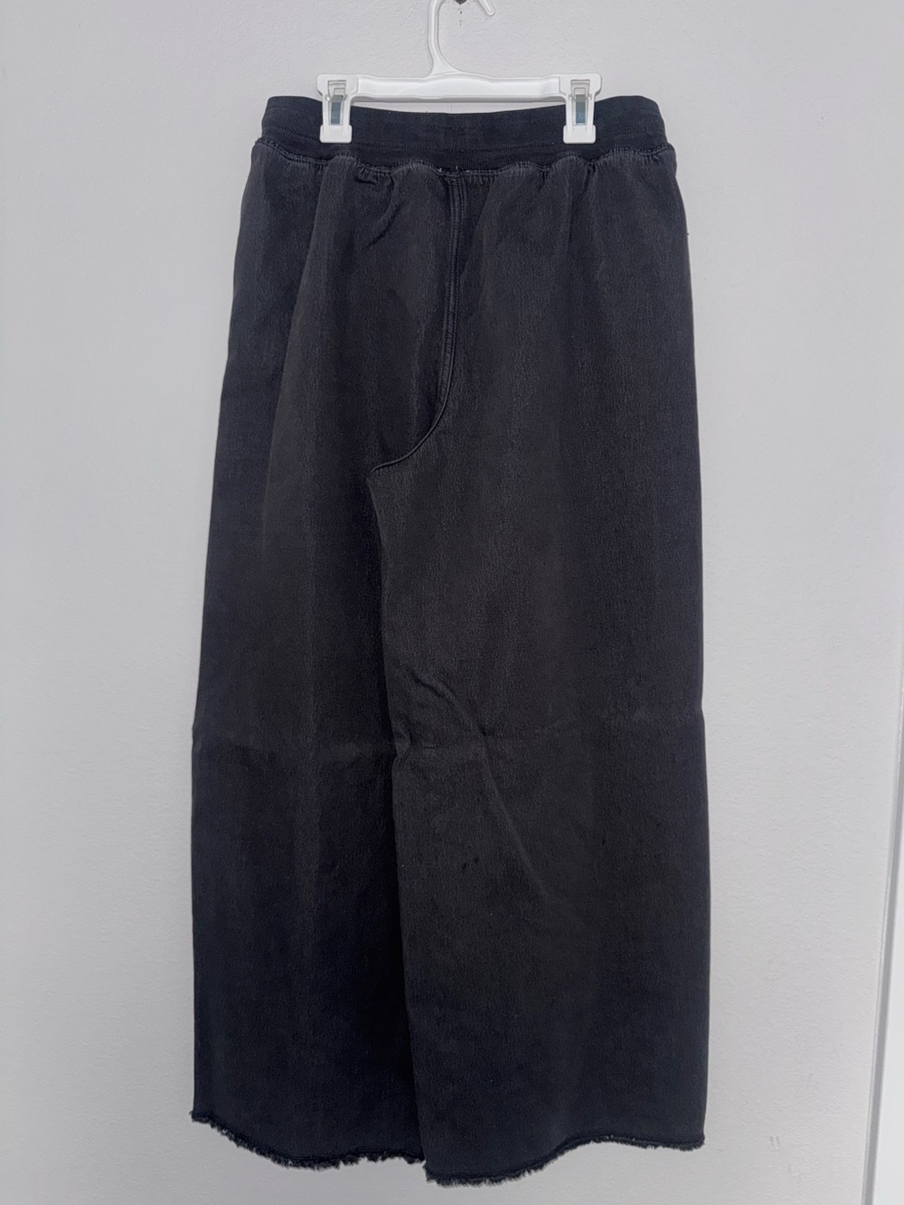Aerie Soft Landing Wide Leg Trouser Black - Picture 2 of 5